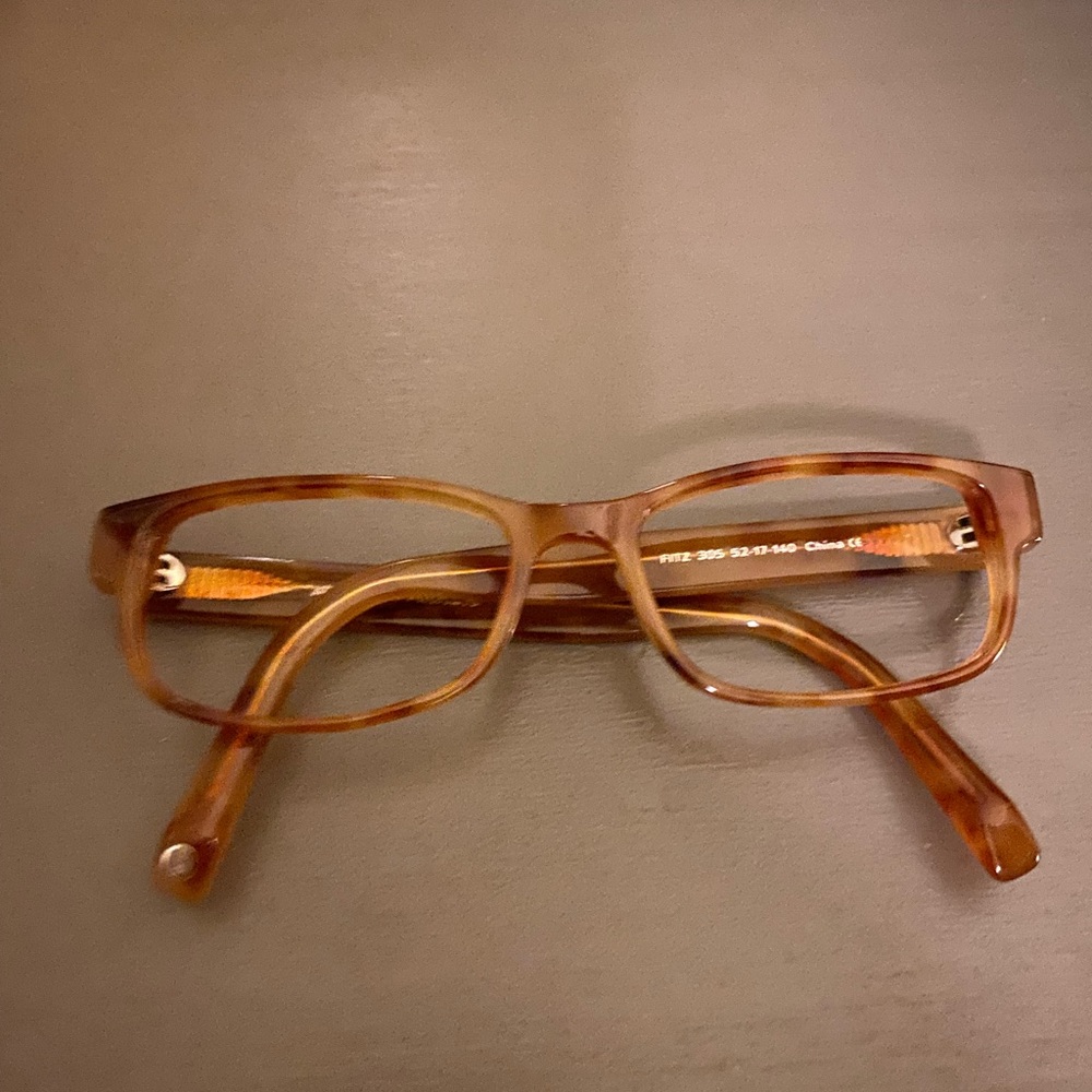 Warby Parker Tortoiseshell Brown Rectangular Glasses